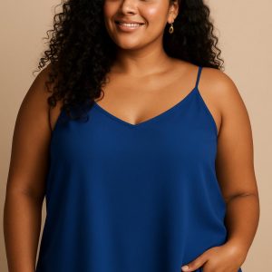 top de tirantes color negro