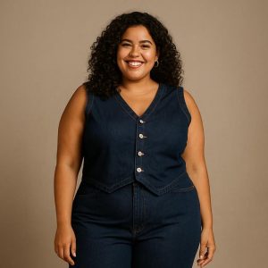 Jean Mom Flare Color Oscuro