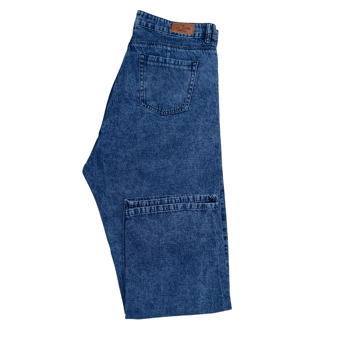 MOM FLARE 414 - ATRAS 1 Jean Mom Flare Color Medio - Imagen 4