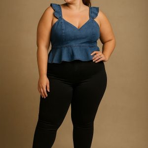 Skinny Jean Color Negro