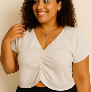 blusa de mangas murcielago